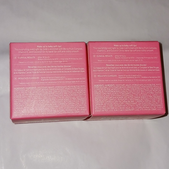 Laneige Duo Lip Sleeping Mask Berry Lip Balm Gloss NWT - Picture 12 of 16